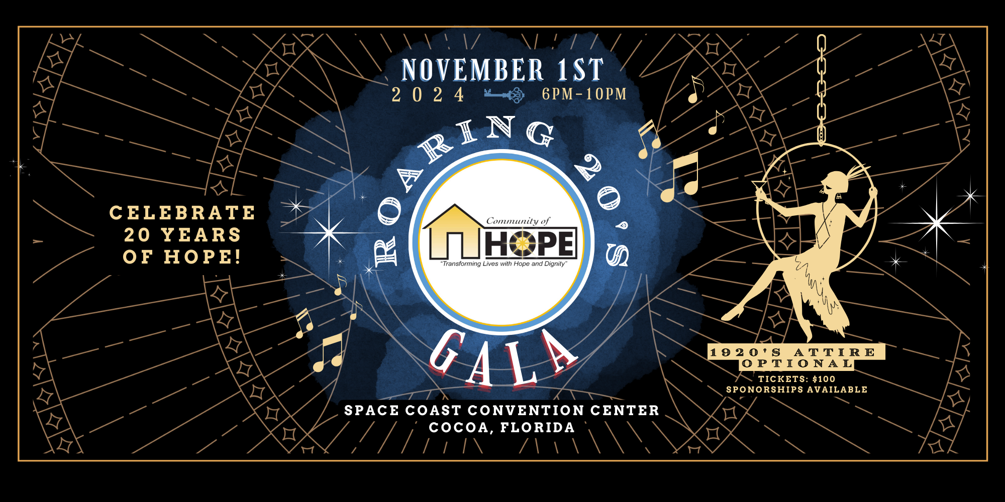 Community of Hope 20th Anniversary Roaring 20's Gala